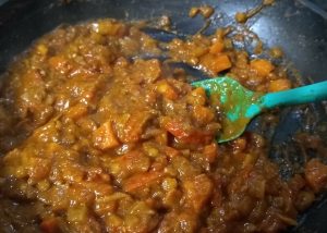 Tomato and Carrot Dhal